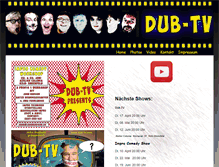 Tablet Screenshot of dub-tv.com